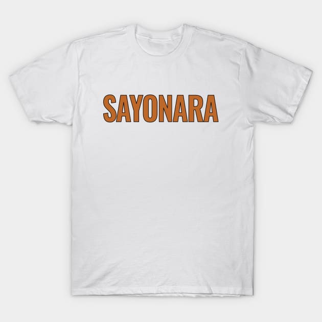 Hina (Hinamatsuri) "Sayonara" T-Shirt by Kamishirts